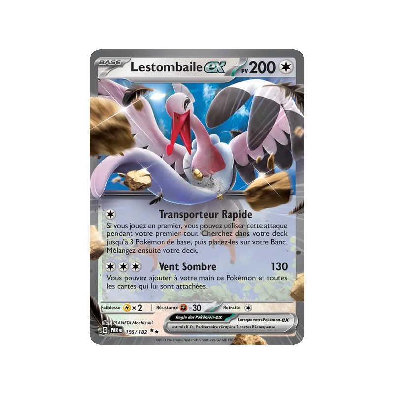 Lestombaile-ex - 156/182 - EX - Faille Paradoxe