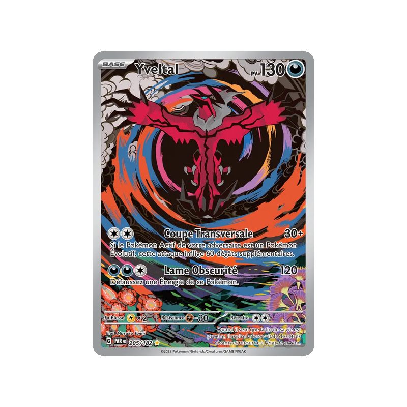 Yveltal - 205/182 - AR - Faille Paradoxe