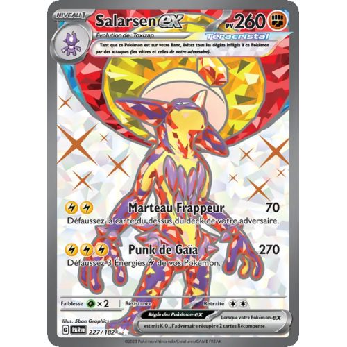 Salarsen-ex - 227/182 - Ultra Rare - Faille Paradoxe