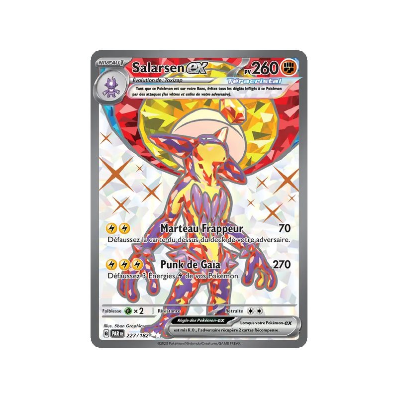 Salarsen-ex - 227/182 - Ultra Rare - Faille Paradoxe