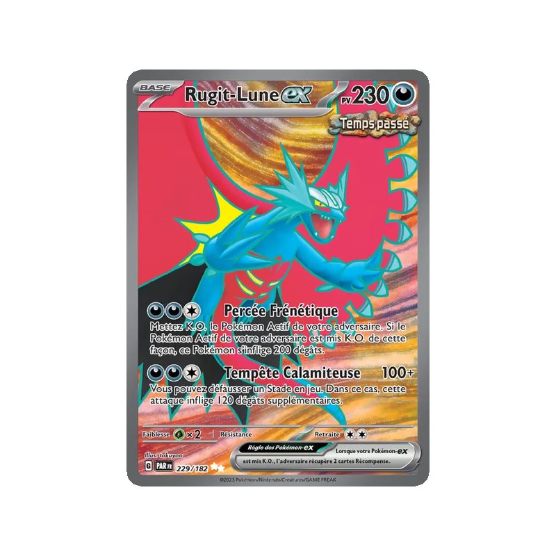 Rugit-Lune-ex - 229/182 - Ultra Rare - Faille Paradoxe