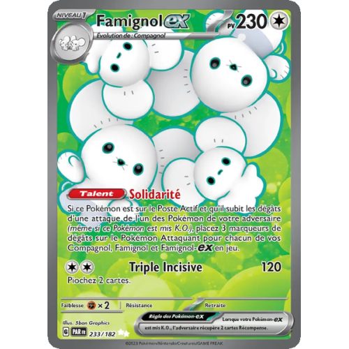 Famignol-ex - 233/182 - Ultra Rare - Faille Paradoxe