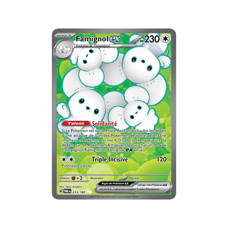 Famignol-ex - 233/182 - Ultra Rare - Faille Paradoxe