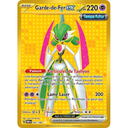 Garde-de-Fer-ex - 261/182 - Hyper rare - Faille Paradoxe