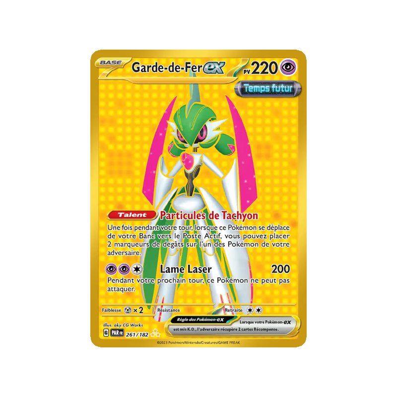 Garde-de-Fer-ex - 261/182 - Hyper rare - Faille Paradoxe