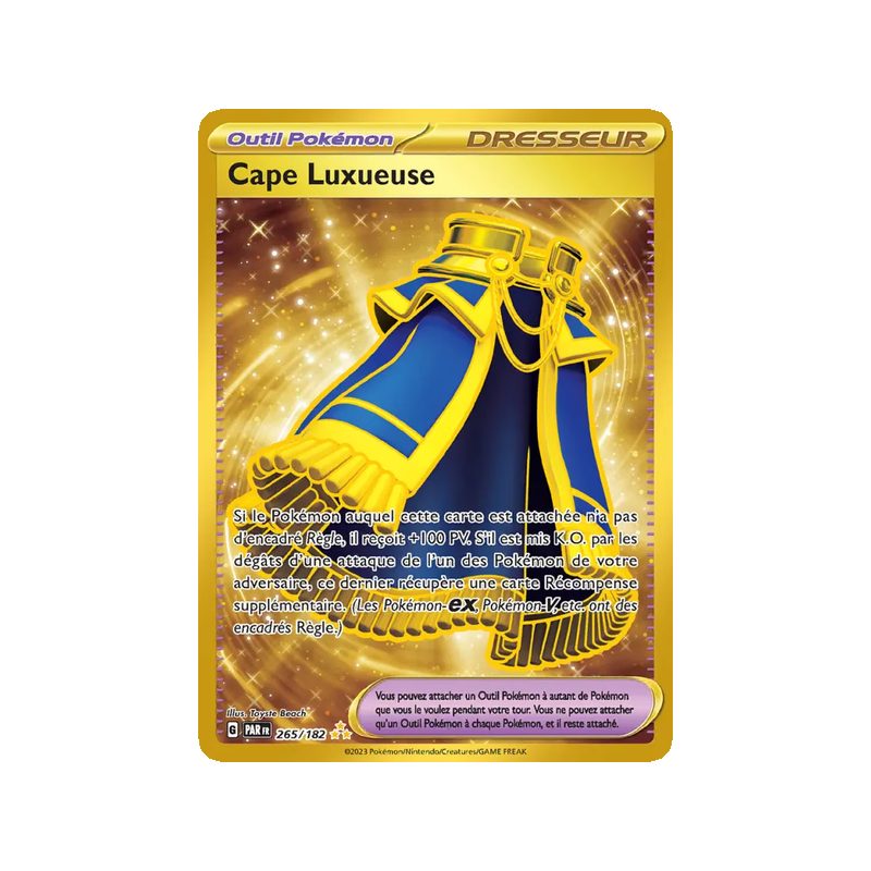 Cape Luxueuse - 265/182 - Hyper rare - Faille Paradoxe