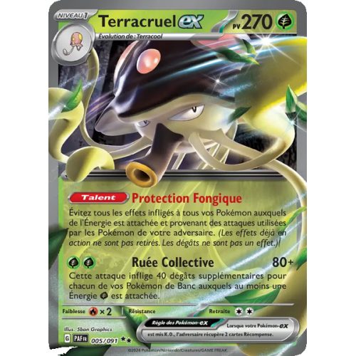 Terracruel-ex - 005/91 - EX - Destinées de Paldea