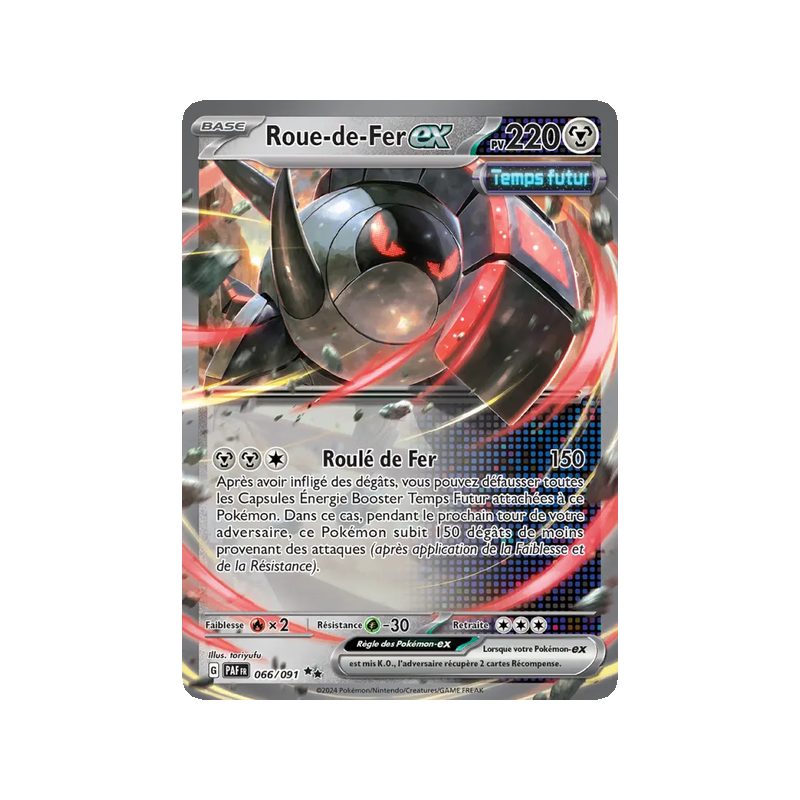 Roue-de-Fer-ex - 066/91 - EX - Destinées de Paldea