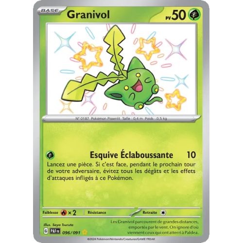 Granivol - 096/91 - Shiny rare - Destinées de Paldea