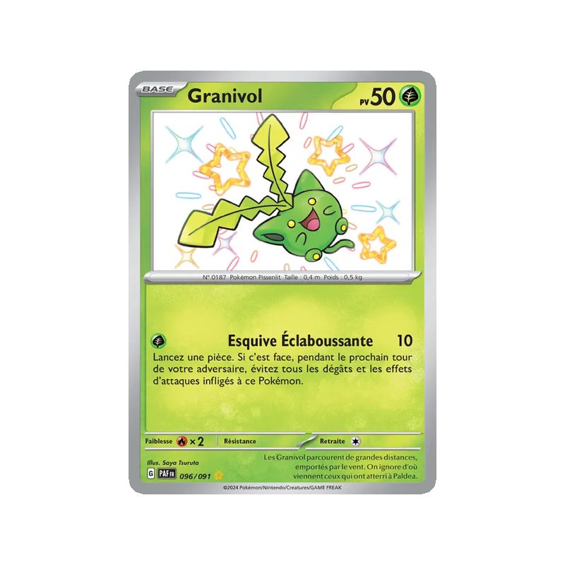 Granivol - 096/91 - Shiny rare - Destinées de Paldea