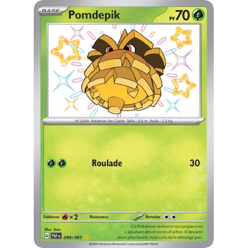 Pomdepik - 099/91 - Shiny rare - Destinées de Paldea
