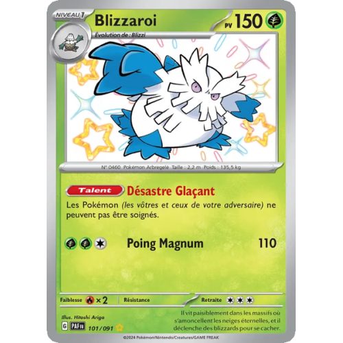 Blizzaroi - 101/91 - Shiny rare - Destinées de Paldea