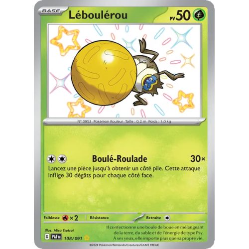 Léboulérou - 108/91 - Shiny rare - Destinées de Paldea