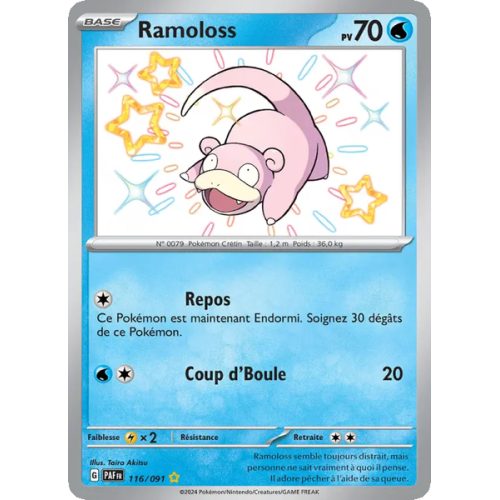 Ramoloss - 116/91 - Shiny rare - Destinées de Paldea