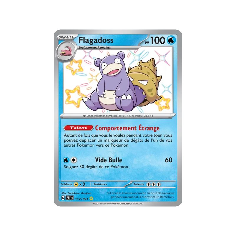 Flagadoss - 117/91 - Shiny rare - Destinées de Paldea