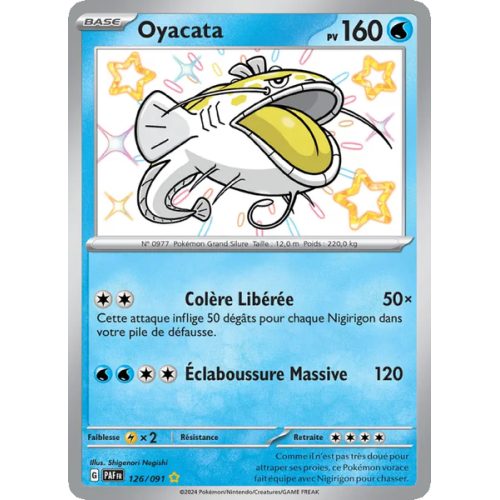 Oyacata - 126/91 - Shiny rare - Destinées de Paldea