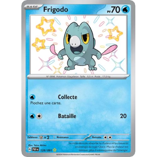 Frigodo - 128/91 - Shiny rare - Destinées de Paldea