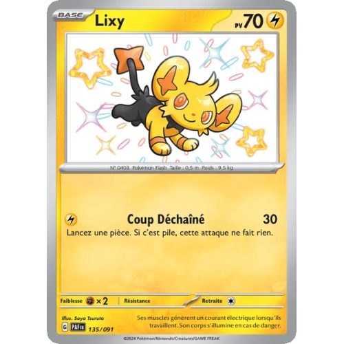 Lixy - 135/91 - Shiny rare - Destinées de Paldea