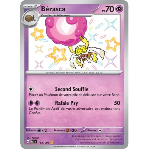 Bérasca - 163/91 - Shiny rare - Destinées de Paldea
