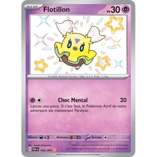 Flotillon - 164/91 - Shiny rare - Destinées de Paldea