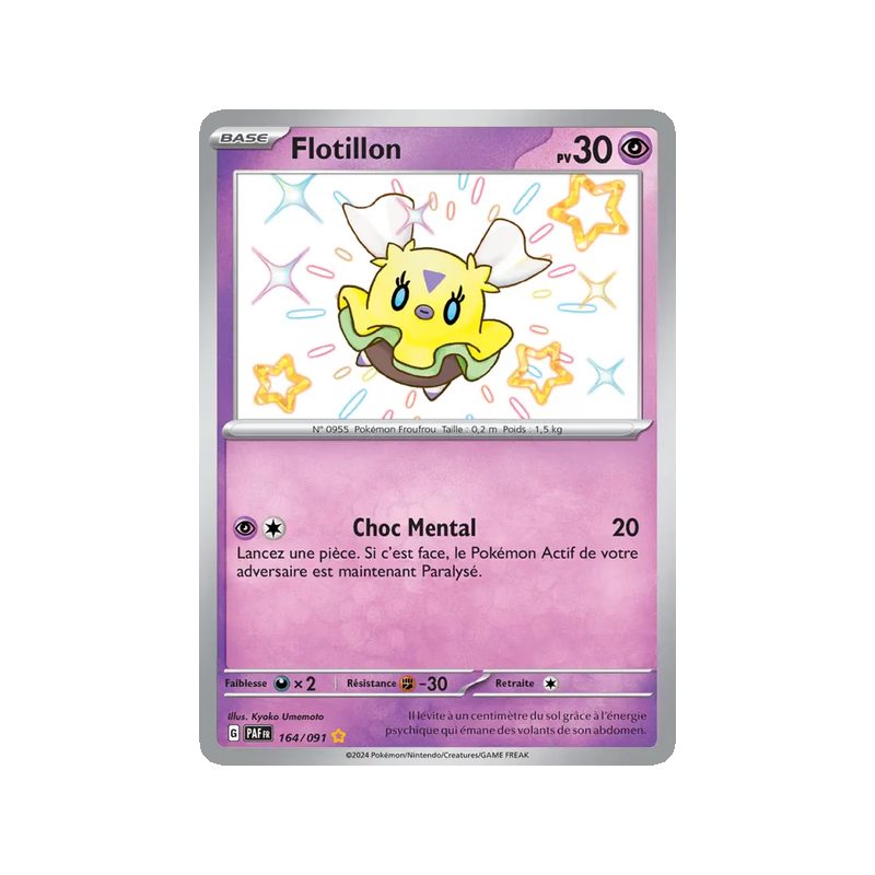 Flotillon - 164/91 - Shiny rare - Destinées de Paldea