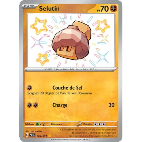 Selutin - 176/91 - Shiny rare - Destinées de Paldea