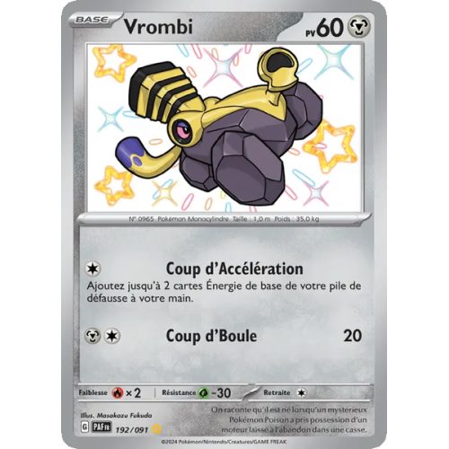 Vrombi - 192/91 - Shiny rare - Destinées de Paldea