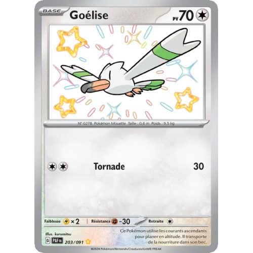 Goélise - 203/91 - Shiny rare - Destinées de Paldea