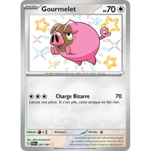 Gourmelet - 207/91 - Shiny rare - Destinées de Paldea