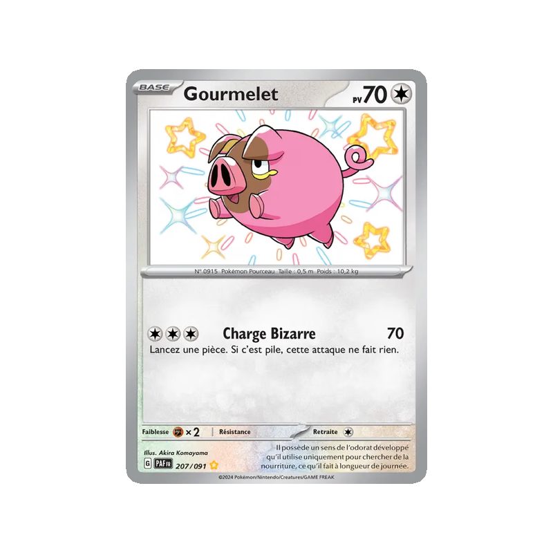 Gourmelet - 207/91 - Shiny rare - Destinées de Paldea