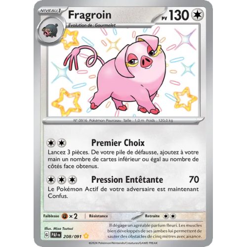 Fragroin - 208/91 - Shiny rare - Destinées de Paldea