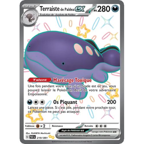 Terraiste de Paldea-ex - 219/91 - Chromatique ultra rare - Destinées de Paldea