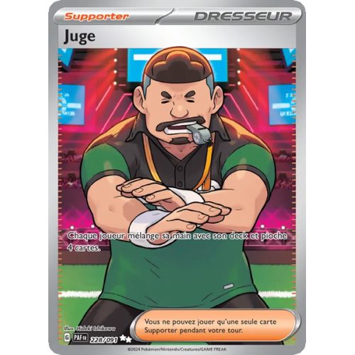 Juge - 228/91 - Ultra Rare - Destinées de Paldea