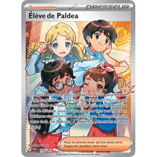 Élève de Paldea - 230/91 - Ultra Rare - Destinées de Paldea