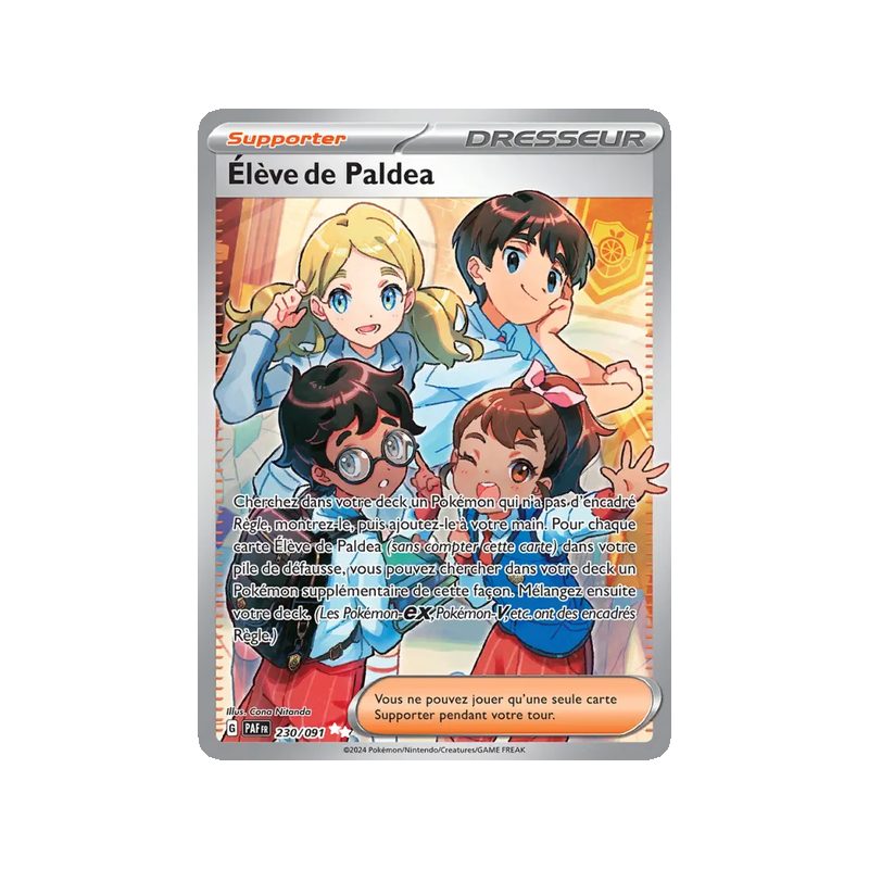 Élève de Paldea - 230/91 - Ultra Rare - Destinées de Paldea