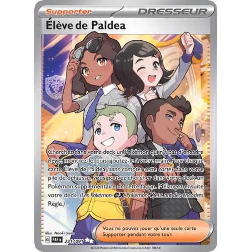 Élève de Paldea - 231/91 - Ultra Rare - Destinées de Paldea