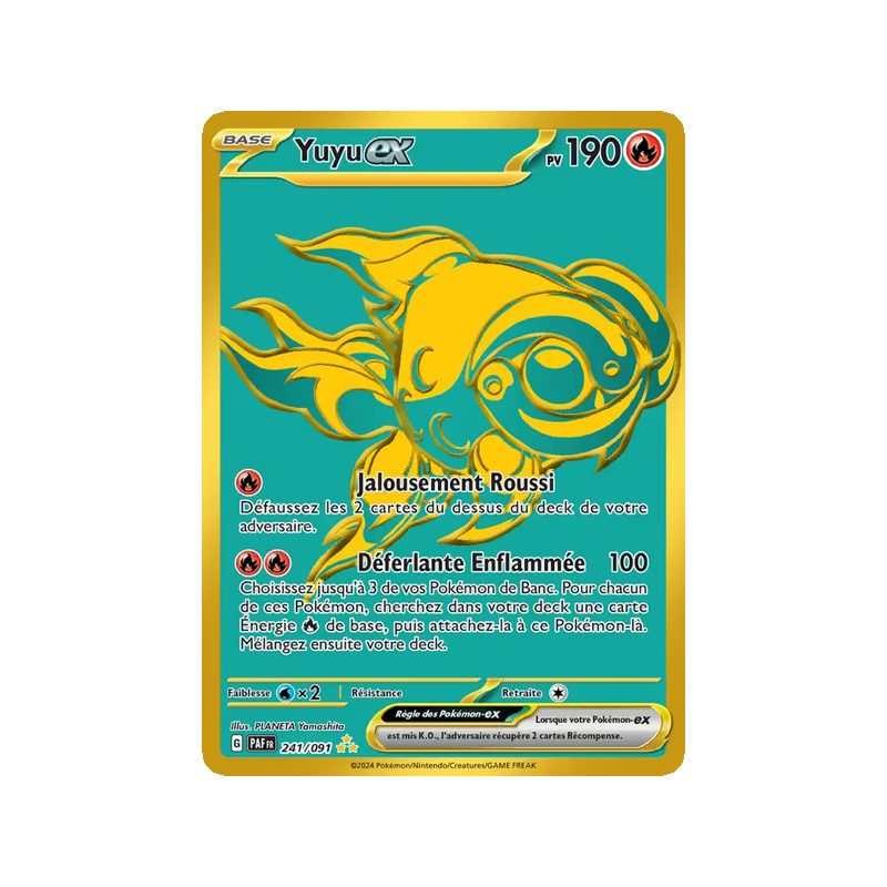 Yuyu-ex - 241/91 - Hyper rare - Destinées de Paldea