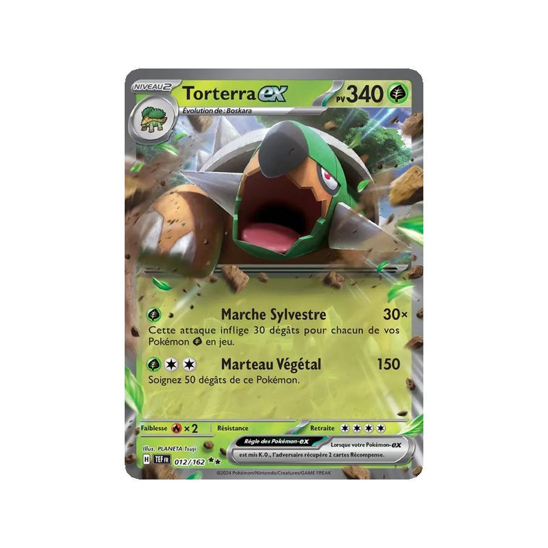 Torterra-ex - 012/162 - EX - Forces Temporelles