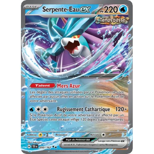 Serpente-Eau-ex - 050/162 - EX - Forces Temporelles