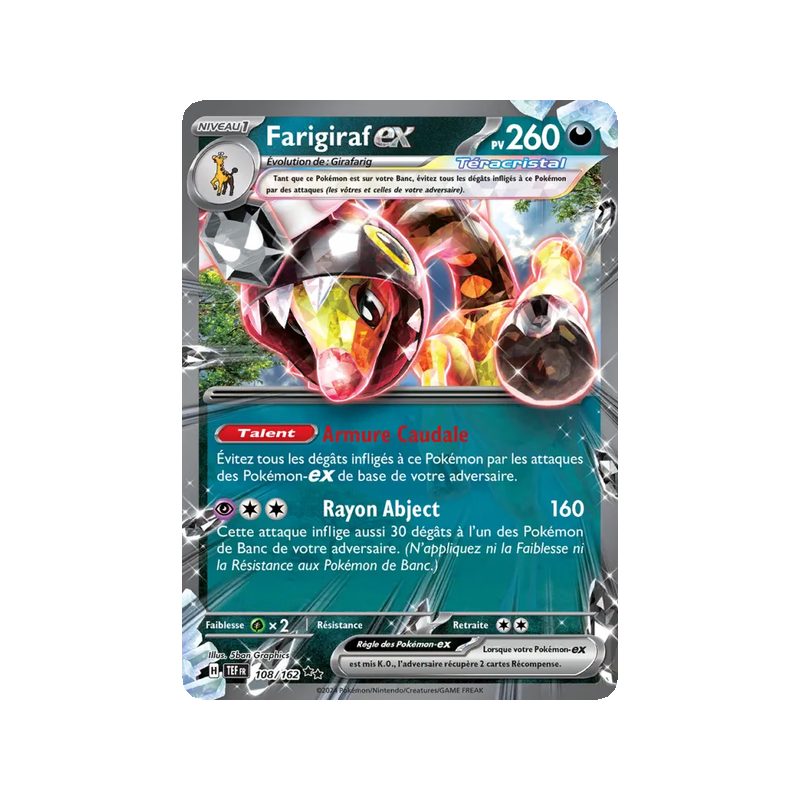 Farigiraf-ex - 108/162 - EX - Forces Temporelles
