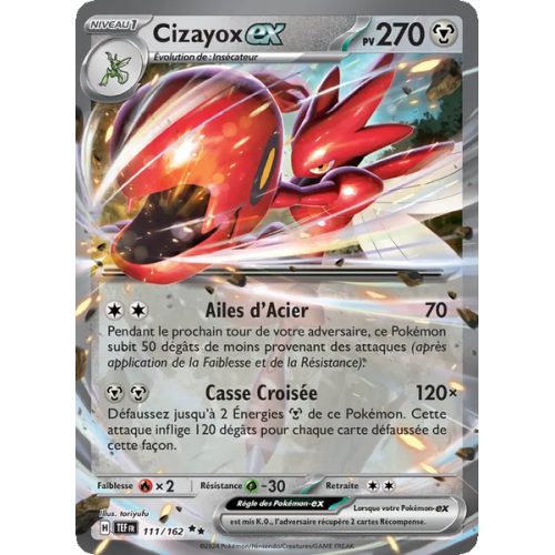 Cizayox-ex - 111/162 - EX - Forces Temporelles