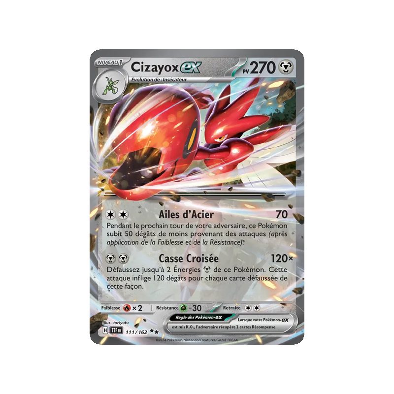 Cizayox-ex - 111/162 - EX - Forces Temporelles