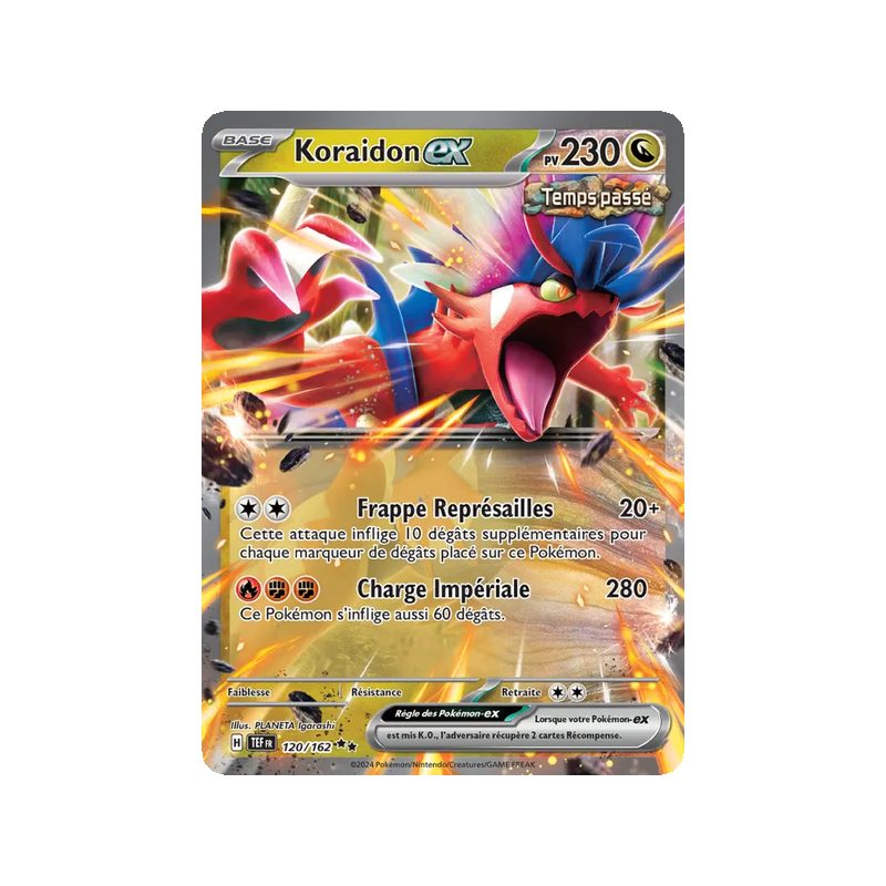 Koraidon-ex - 120/162 - EX - Forces Temporelles