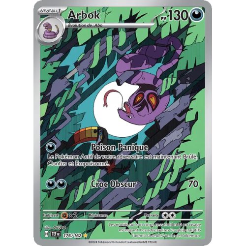 Arbok - 176/162 - AR - Forces Temporelles