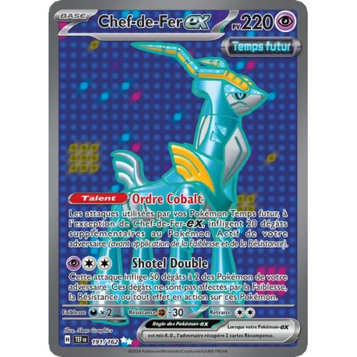 Chef-de-Fer-ex - 191/162 - Ultra Rare - Forces Temporelles
