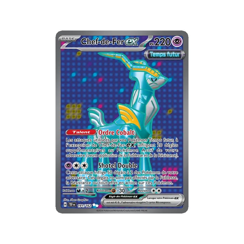Chef-de-Fer-ex - 191/162 - Ultra Rare - Forces Temporelles