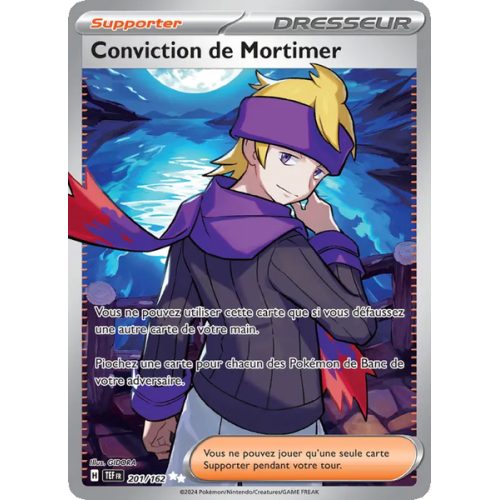 Conviction de Mortimer - 201/162 - Ultra Rare - Forces Temporelles