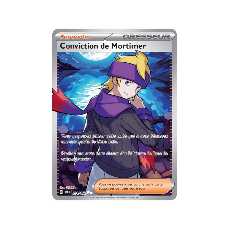 Conviction de Mortimer - 201/162 - Ultra Rare - Forces Temporelles