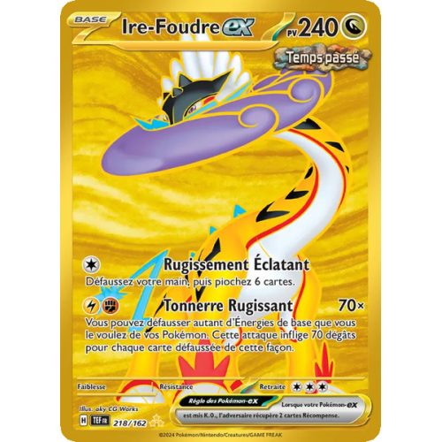 Ire-Foudre-ex - 218/162 - Hyper rare - Forces Temporelles