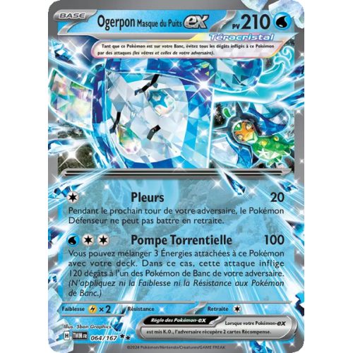 Ogerpon Masque du Puits-ex - 064/167 - EX - Mascarade Crépusculaire